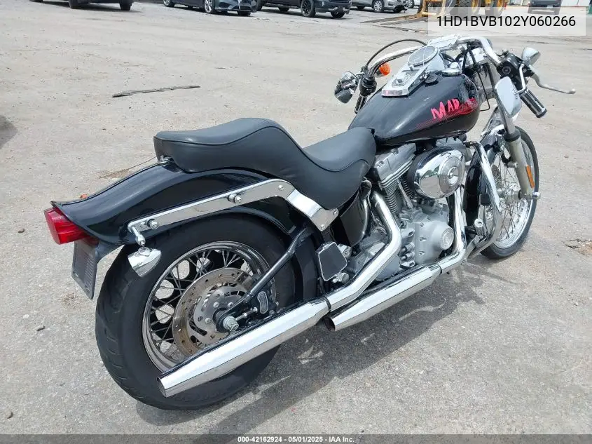 2002 Harley-Davidson Fxsti VIN: 1HD1BVB102Y060266 Lot: 42162924