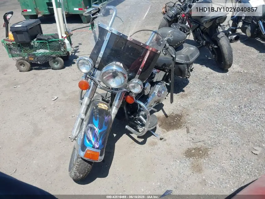 2002 Harley-Davidson Flstc VIN: 1HD1BJY102Y040857 Lot: 42516469