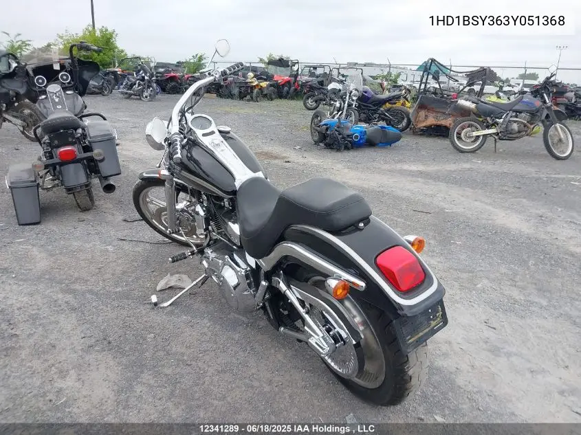 1hd1bsy363y051368 1HD1BSY363Y051368 2003 Harley-Davidson Fxstd