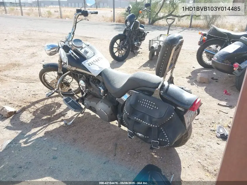 2003 Harley-Davidson Fxsti VIN: 1HD1BVB103Y014485 Lot: 42154476