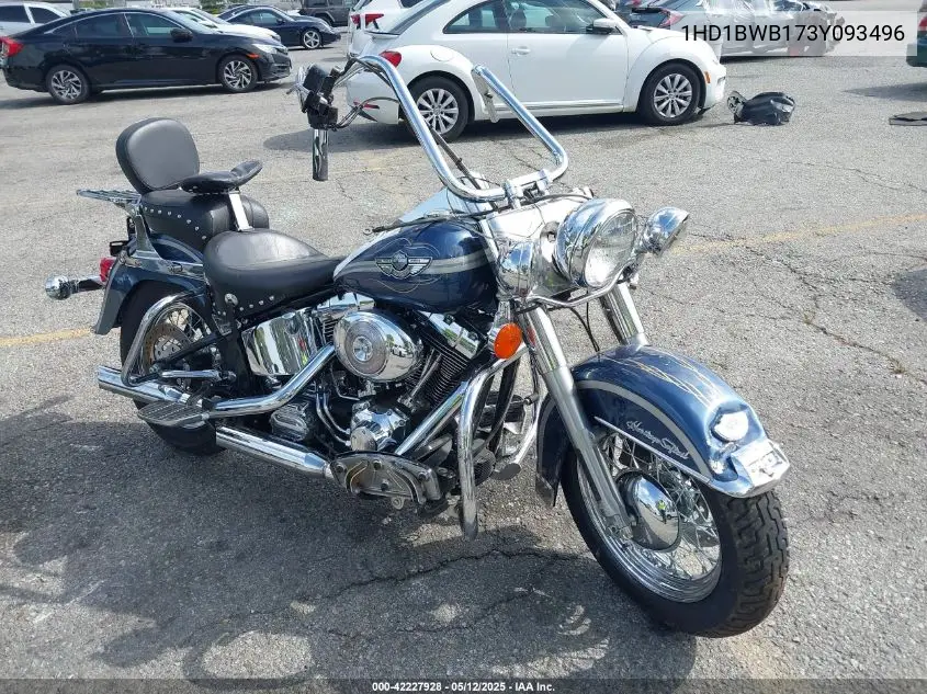 2003 Harley-Davidson Flstci VIN: 1HD1BWB173Y093496 Lot: 42227928