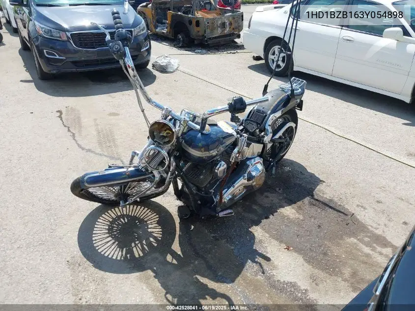 2003 Harley-Davidson Fxstsi VIN: 1HD1BZB163Y054898 Lot: 42528041