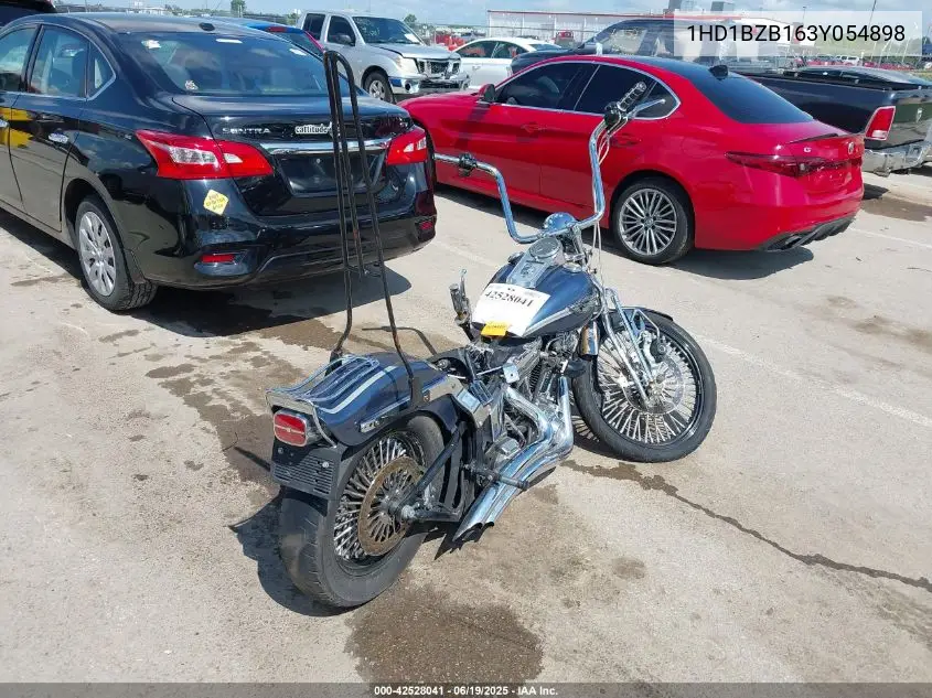 2003 Harley-Davidson Fxstsi VIN: 1HD1BZB163Y054898 Lot: 42528041