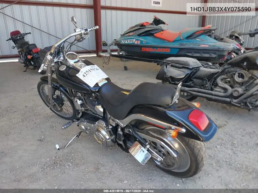 2004 Harley-Davidson Fxstdi VIN: 1HD1JBB3X4Y075590 Lot: 42515976