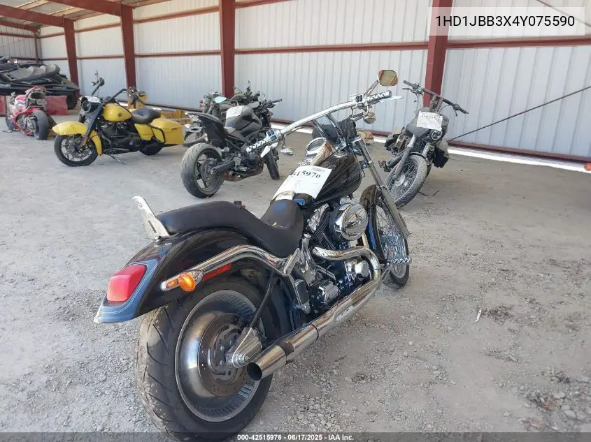 2004 Harley-Davidson Fxstdi VIN: 1HD1JBB3X4Y075590 Lot: 42515976