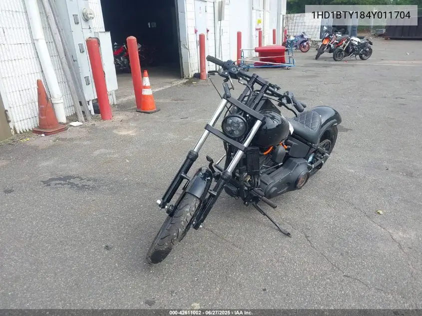 2004 Harley-Davidson Fxstb VIN: 1HD1BTY184Y011704 Lot: 42611002