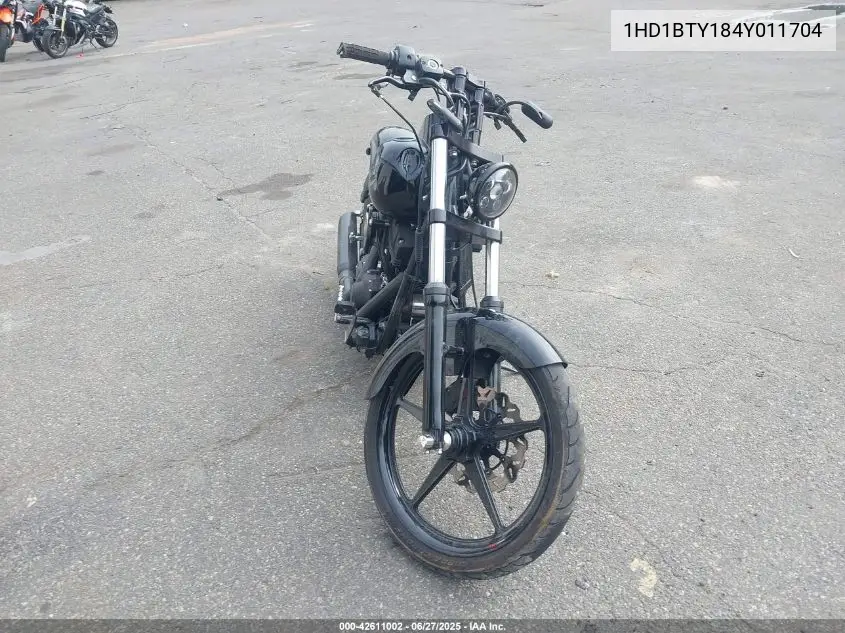 2004 Harley-Davidson Fxstb VIN: 1HD1BTY184Y011704 Lot: 42611002