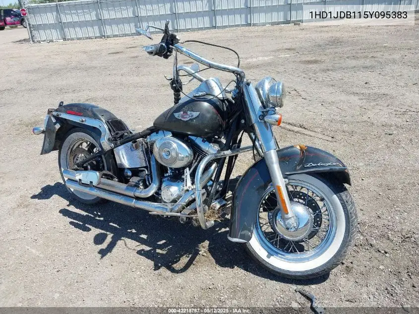 2005 Harley-Davidson Flstni VIN: 1HD1JDB115Y095383 Lot: 42215767