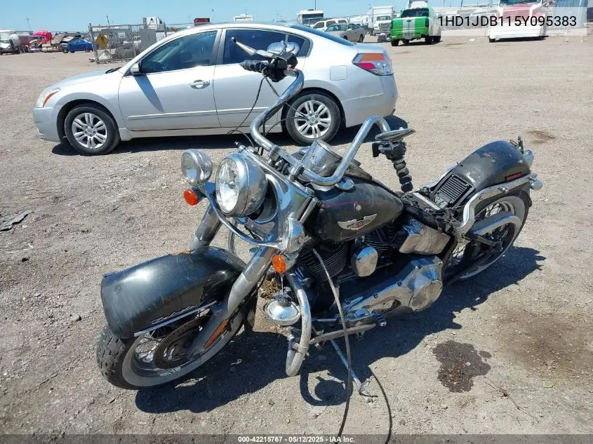 2005 Harley-Davidson Flstni VIN: 1HD1JDB115Y095383 Lot: 42215767