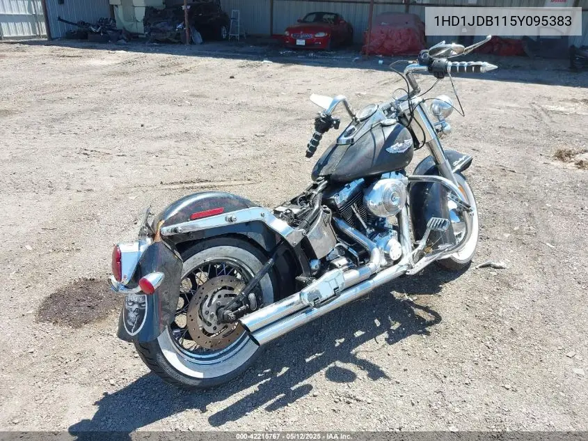 2005 Harley-Davidson Flstni VIN: 1HD1JDB115Y095383 Lot: 42215767