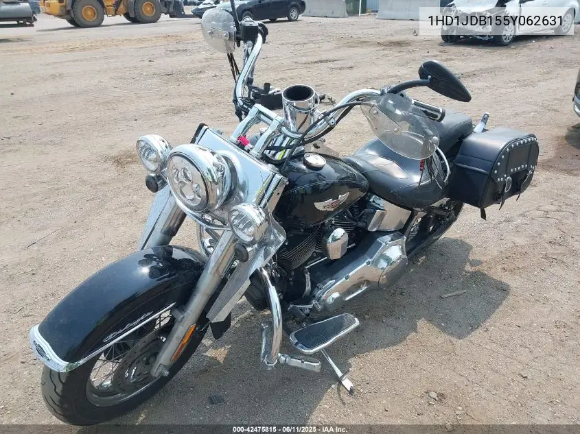 2005 Harley-Davidson Flstni VIN: 1HD1JDB155Y062631 Lot: 42475815