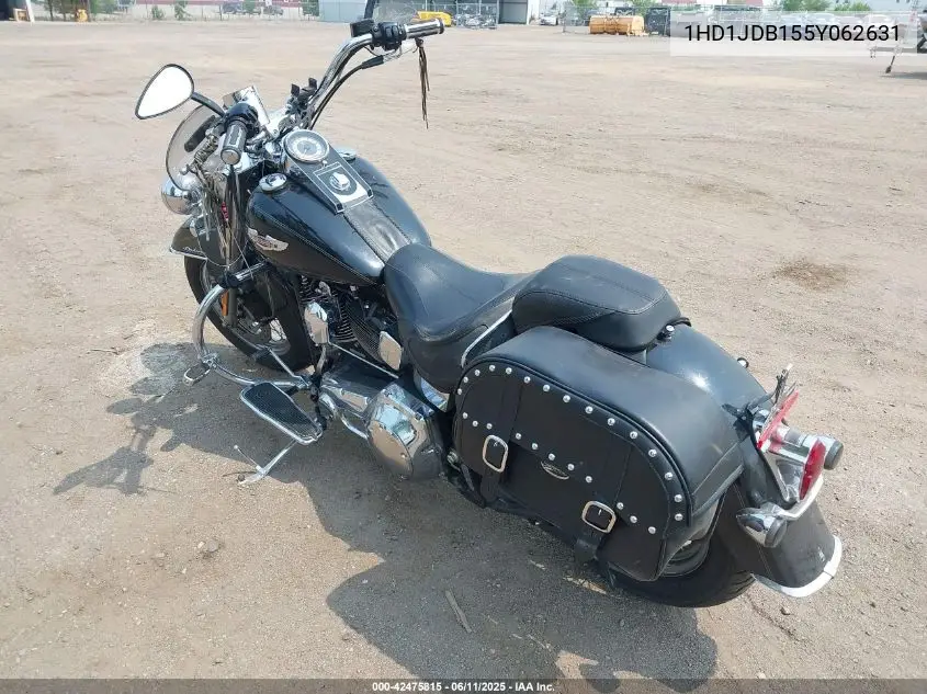 2005 Harley-Davidson Flstni VIN: 1HD1JDB155Y062631 Lot: 42475815