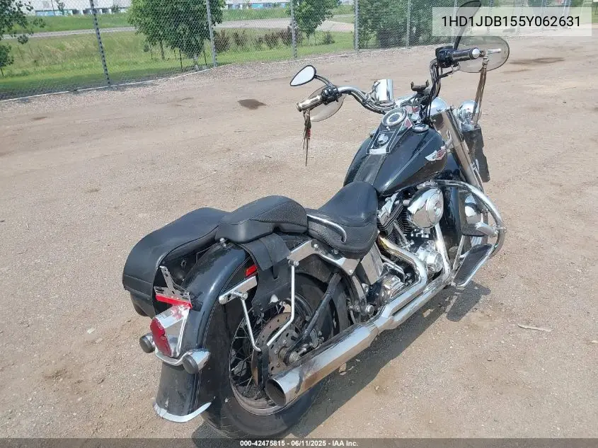 2005 Harley-Davidson Flstni VIN: 1HD1JDB155Y062631 Lot: 42475815