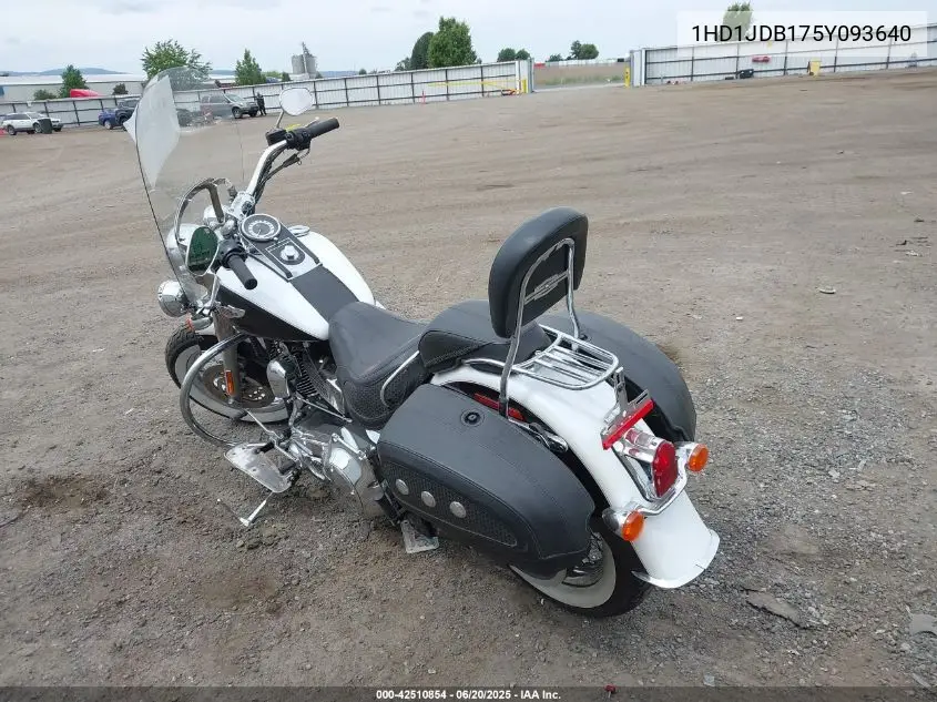 2005 Harley-Davidson Flstni VIN: 1HD1JDB175Y093640 Lot: 42510854