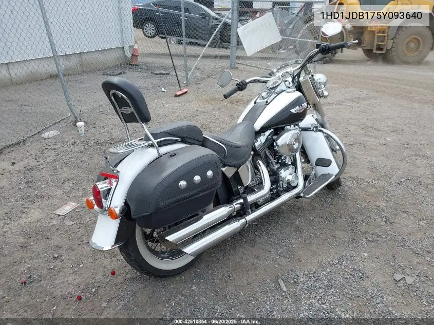 2005 Harley-Davidson Flstni VIN: 1HD1JDB175Y093640 Lot: 42510854