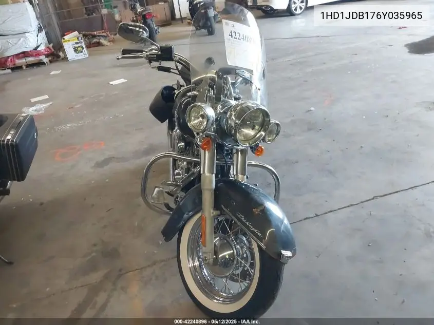 2006 Harley-Davidson Flstni VIN: 1HD1JDB176Y035965 Lot: 42240896