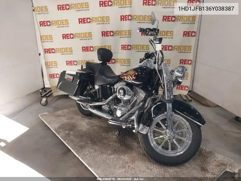 2006 Harley-Davidson Flsti VIN: 1HD1JFB136Y038387 Lot: 42562719
