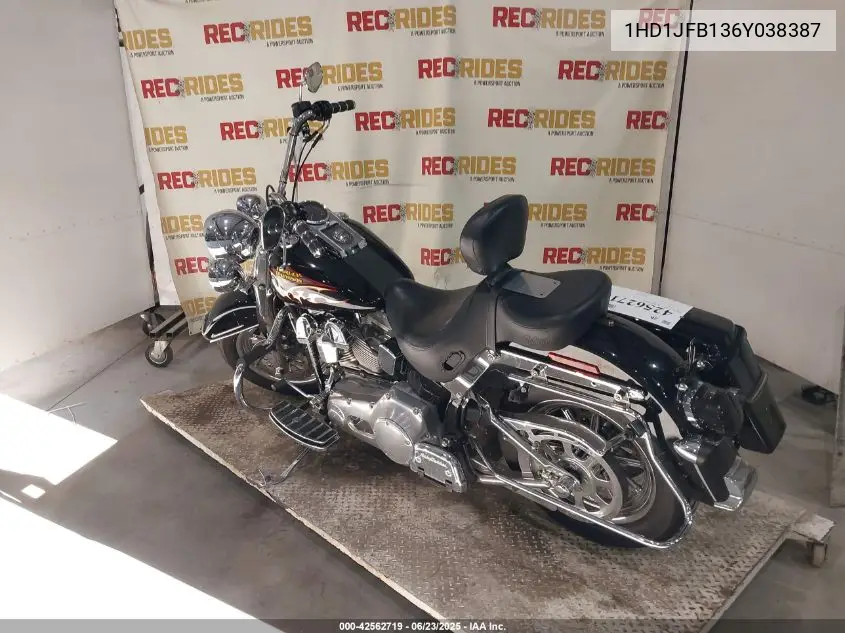 2006 Harley-Davidson Flsti VIN: 1HD1JFB136Y038387 Lot: 42562719