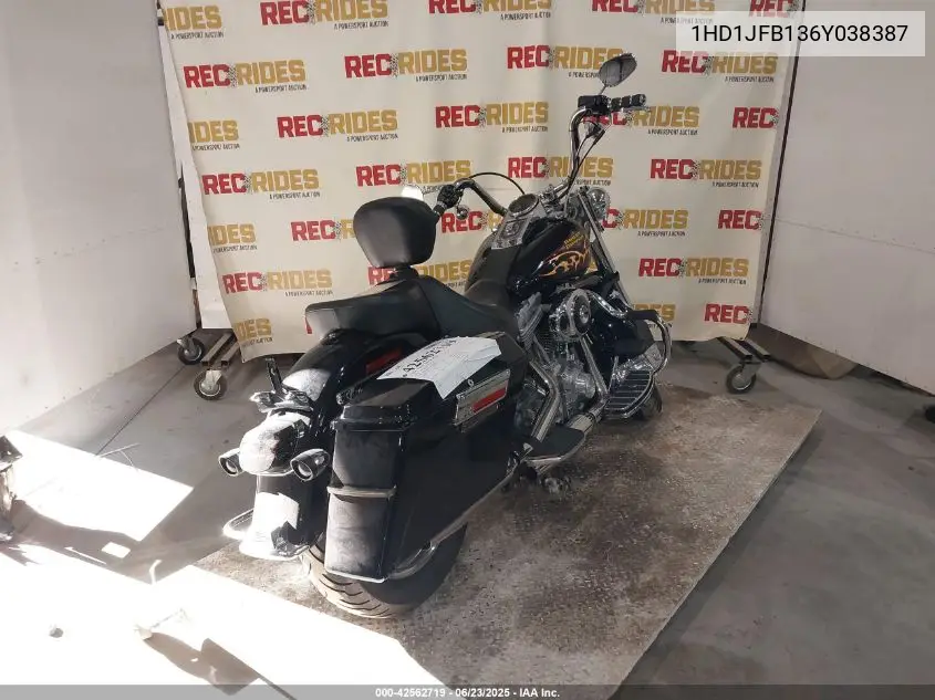 2006 Harley-Davidson Flsti VIN: 1HD1JFB136Y038387 Lot: 42562719