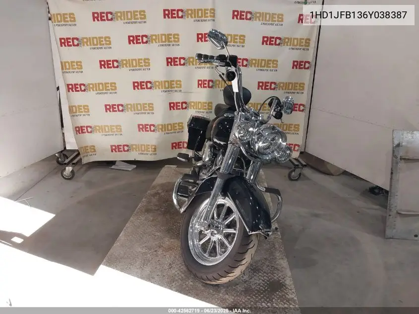 2006 Harley-Davidson Flsti VIN: 1HD1JFB136Y038387 Lot: 42562719