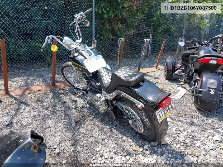 2006 Harley-Davidson Fxstsi VIN: 1HD1BZB106Y087500 Lot: 42568125