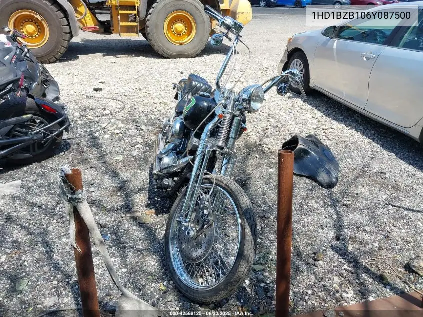 2006 Harley-Davidson Fxstsi VIN: 1HD1BZB106Y087500 Lot: 42568125
