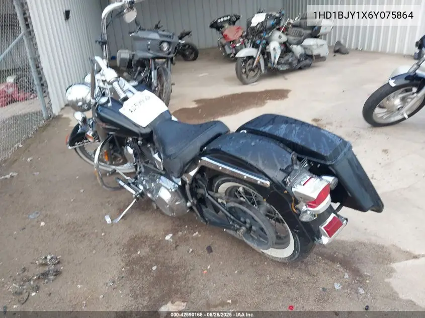 2006 Harley-Davidson Flstc VIN: 1HD1BJY1X6Y075864 Lot: 42590168