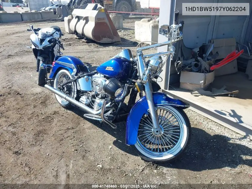 2007 Harley-Davidson Flstc VIN: 1HD1BW5197Y062204 Lot: 41748460