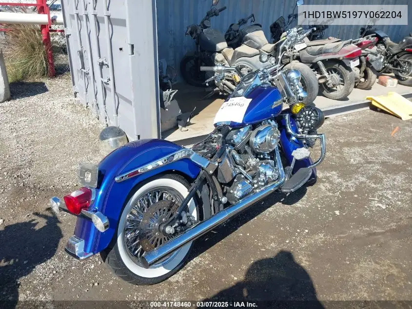 2007 Harley-Davidson Flstc VIN: 1HD1BW5197Y062204 Lot: 41748460