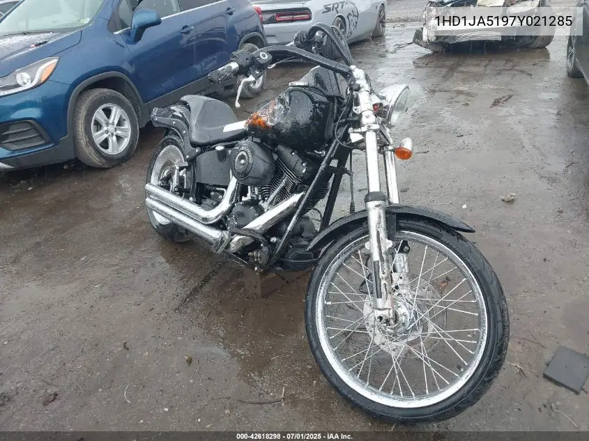 2007 Harley-Davidson Fxstb VIN: 1HD1JA5197Y021285 Lot: 42618298