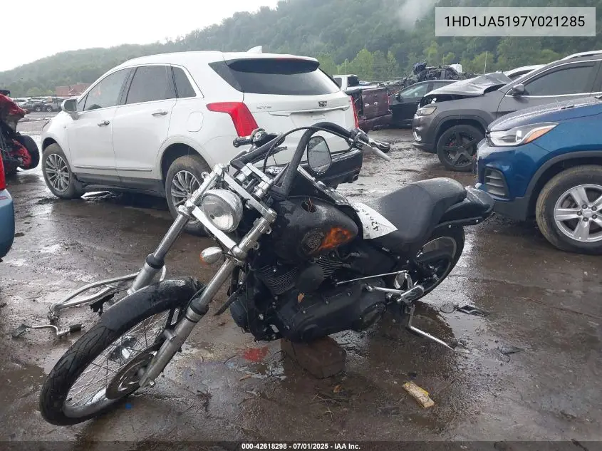 2007 Harley-Davidson Fxstb VIN: 1HD1JA5197Y021285 Lot: 42618298