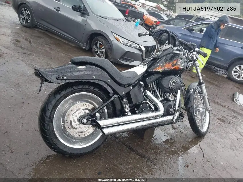 2007 Harley-Davidson Fxstb VIN: 1HD1JA5197Y021285 Lot: 42618298