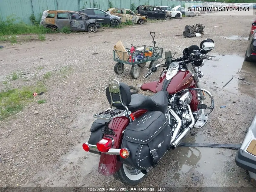 2008 Harley-Davidson Flstc VIN: 5HD1BW5158Y044664 Lot: 12328220