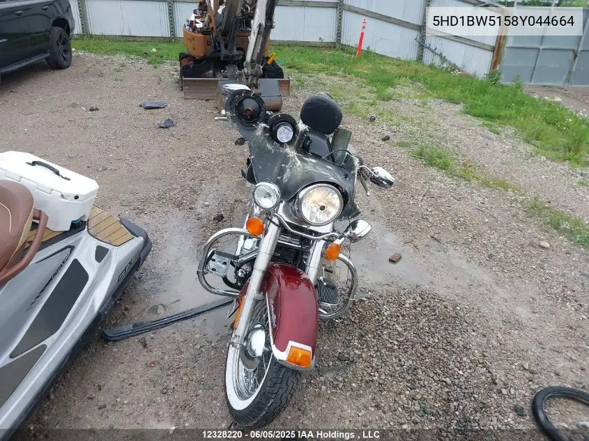 2008 Harley-Davidson Flstc VIN: 5HD1BW5158Y044664 Lot: 12328220