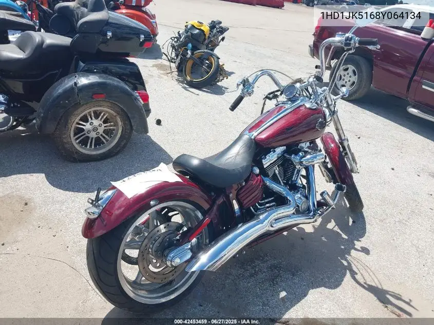 2008 Harley-Davidson Fxcwc VIN: 1HD1JK5168Y064134 Lot: 42453459