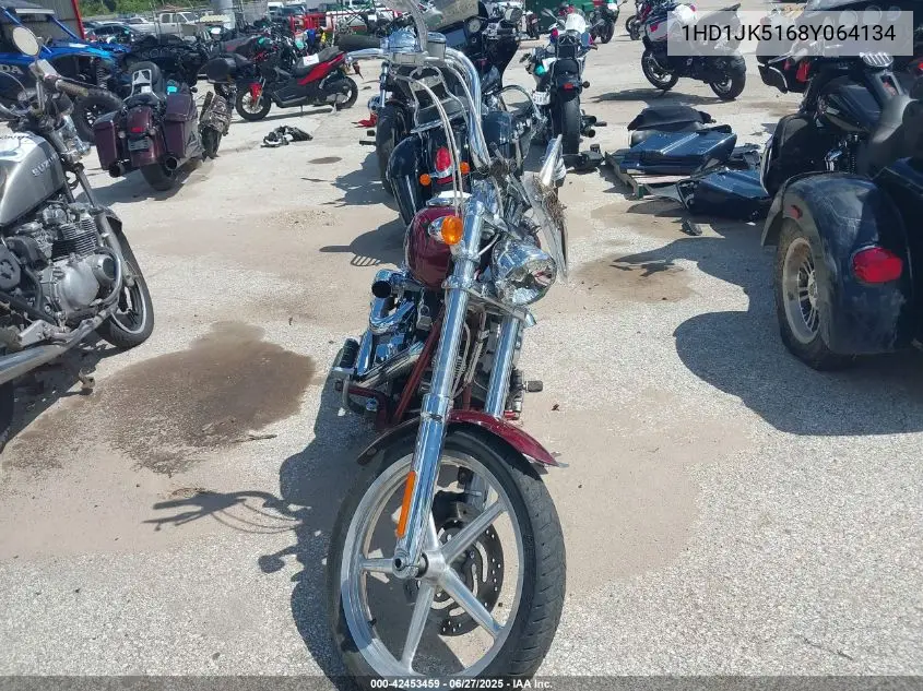 2008 Harley-Davidson Fxcwc VIN: 1HD1JK5168Y064134 Lot: 42453459