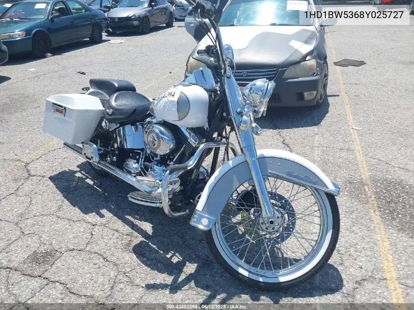2008 Harley-Davidson Flstc VIN: 1HD1BW5368Y025727 Lot: 42483394