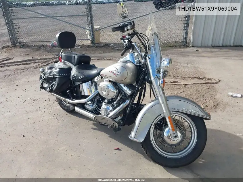 2009 Harley-Davidson Flstc VIN: 1HD1BW51X9Y069004 Lot: 42606593