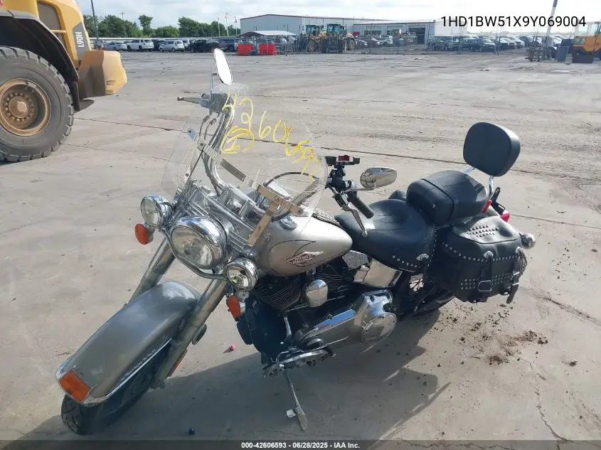 2009 Harley-Davidson Flstc VIN: 1HD1BW51X9Y069004 Lot: 42606593
