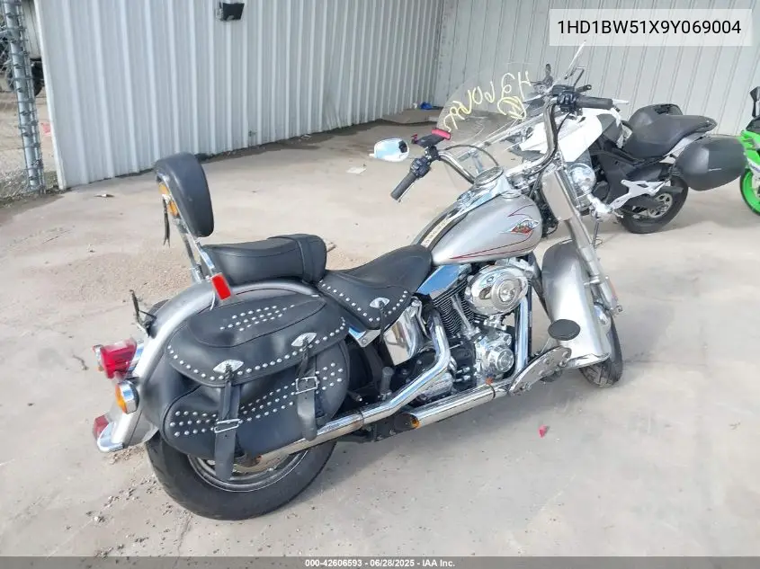 2009 Harley-Davidson Flstc VIN: 1HD1BW51X9Y069004 Lot: 42606593