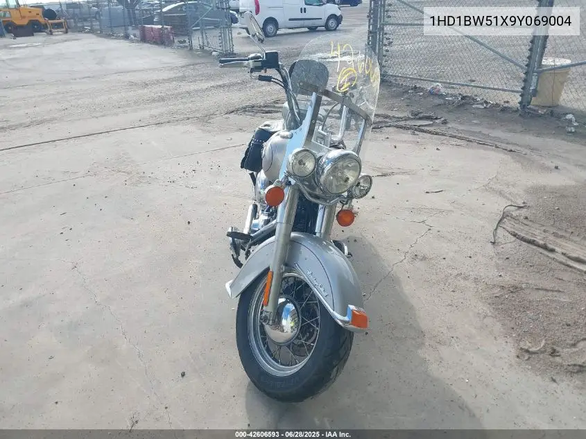 2009 Harley-Davidson Flstc VIN: 1HD1BW51X9Y069004 Lot: 42606593