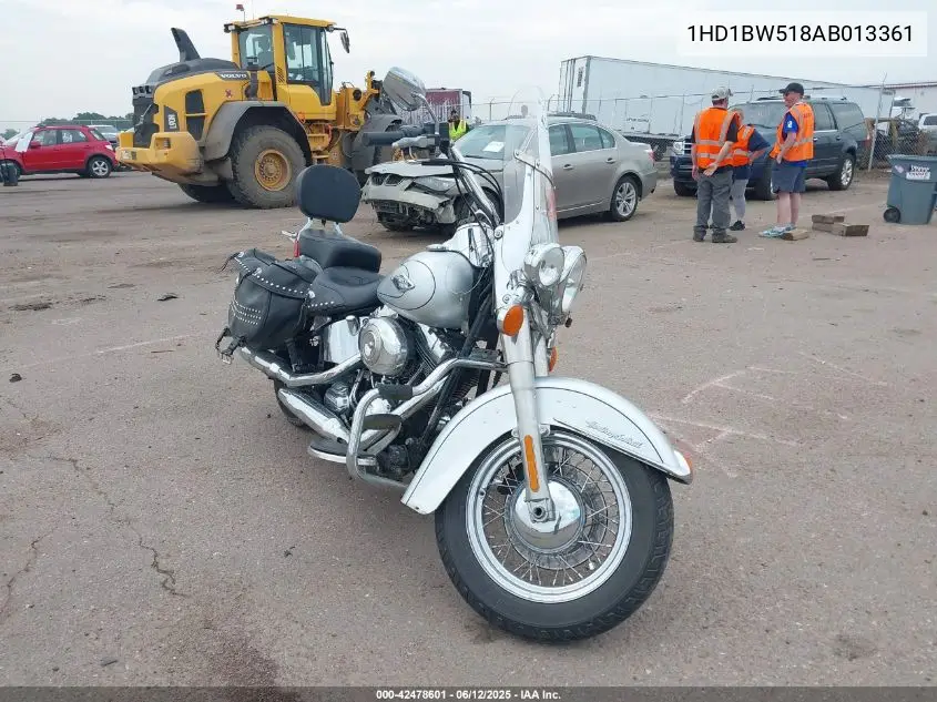 2010 Harley-Davidson Flstc VIN: 1HD1BW518AB013361 Lot: 42478601