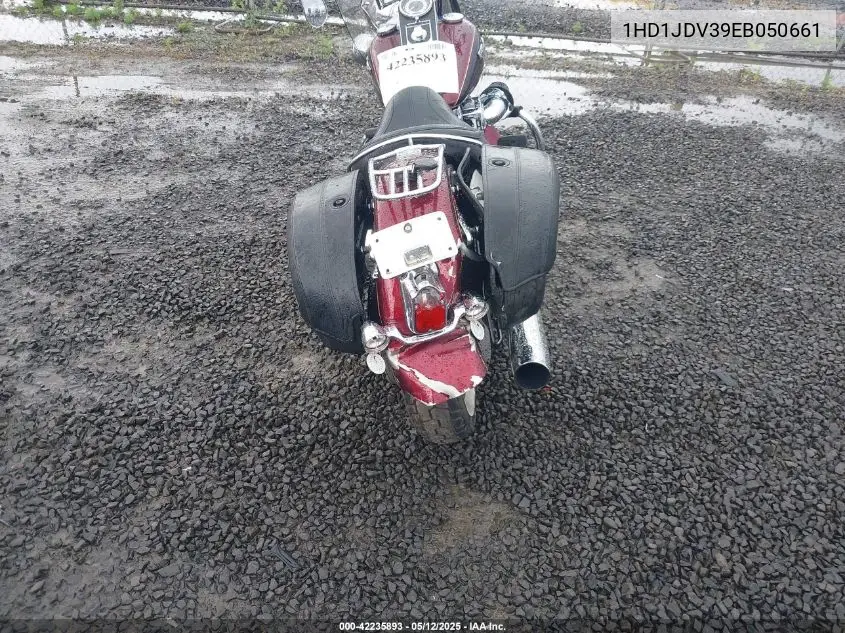 2014 Harley-Davidson Flstn Softail Deluxe VIN: 1HD1JDV39EB050661 Lot: 42235893