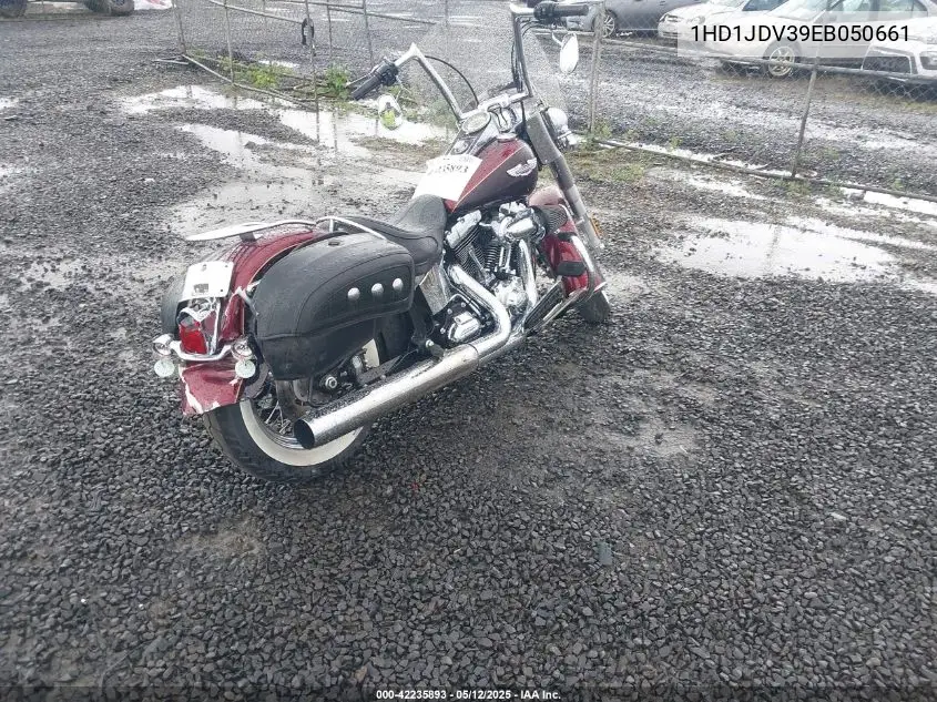 2014 Harley-Davidson Flstn Softail Deluxe VIN: 1HD1JDV39EB050661 Lot: 42235893
