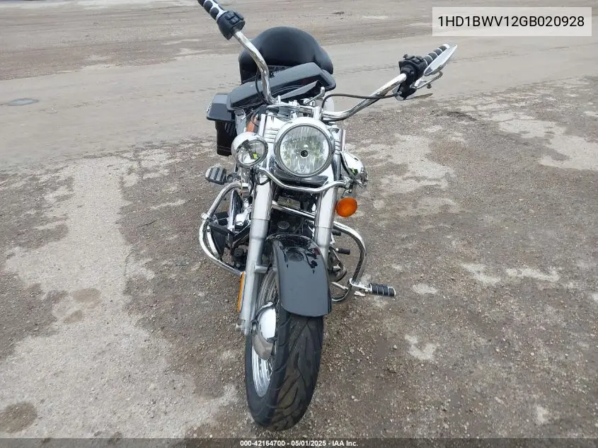 2016 Harley-Davidson Flstc Heritage Softail Classic VIN: 1HD1BWV12GB020928 Lot: 42164700