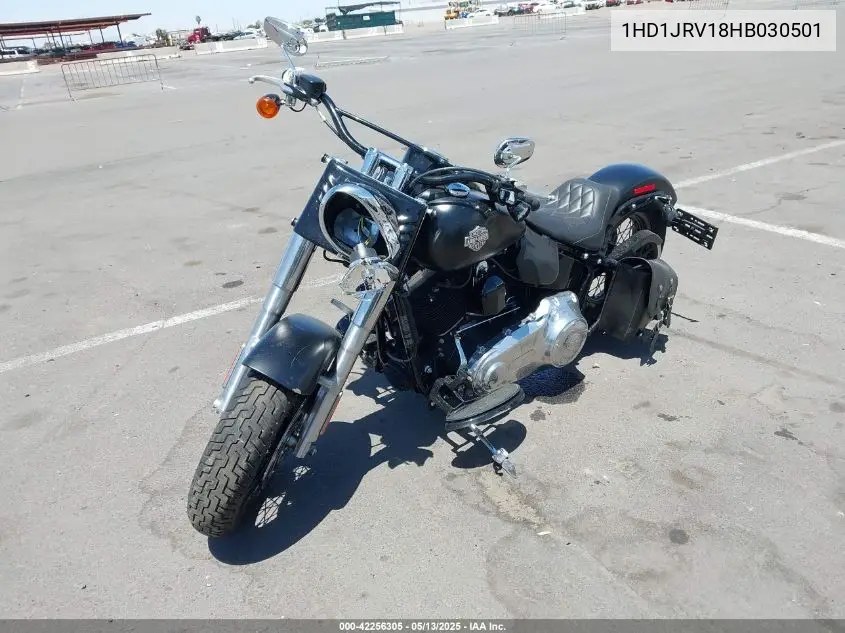 2017 Harley-Davidson Fls Softail Slim VIN: 1HD1JRV18HB030501 Lot: 42256305