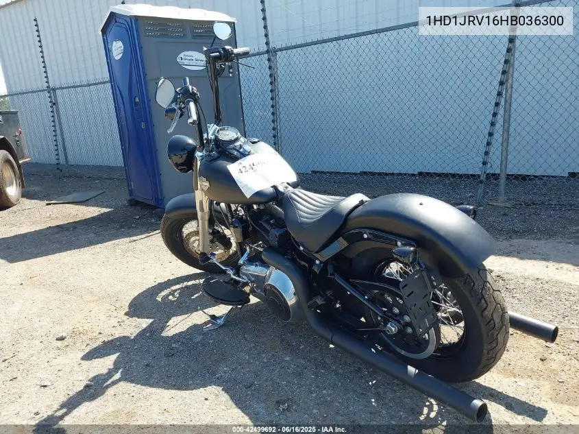 2017 Harley-Davidson Fls Softail Slim VIN: 1HD1JRV16HB036300 Lot: 42499692