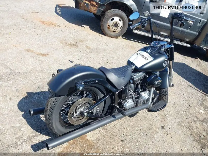 2017 Harley-Davidson Fls Softail Slim VIN: 1HD1JRV16HB036300 Lot: 42499692