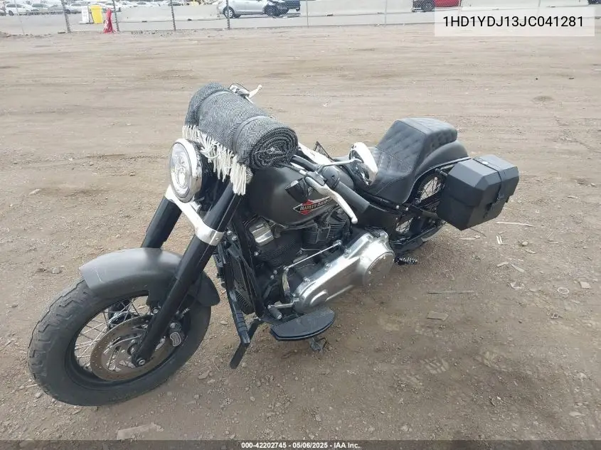 2018 Harley-Davidson Flsl Softail Slim VIN: 1HD1YDJ13JC041281 Lot: 42202745