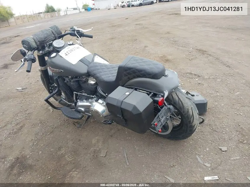 2018 Harley-Davidson Flsl Softail Slim VIN: 1HD1YDJ13JC041281 Lot: 42202745